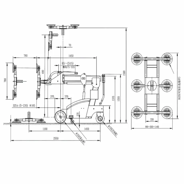 Glazing Manipulator