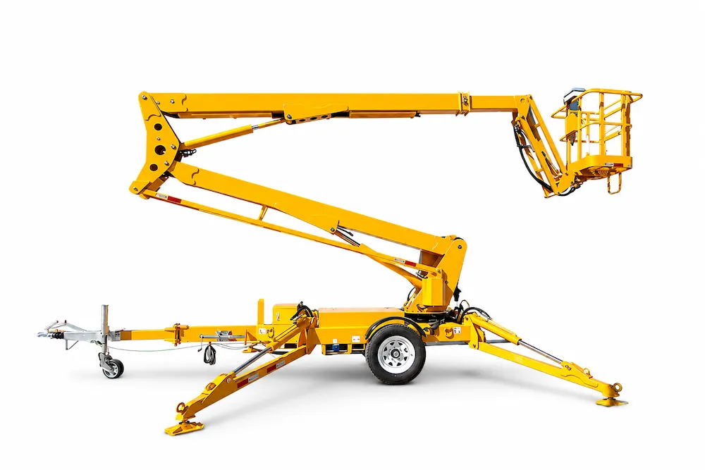 Towable Articulated Spider Lift