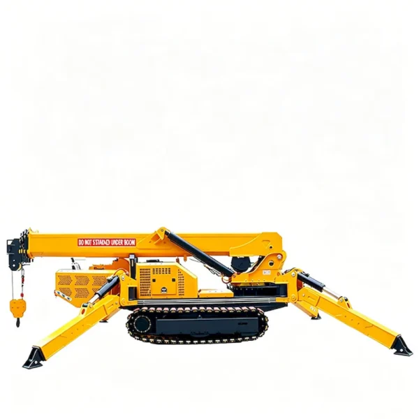 10-ton tracked spider crane