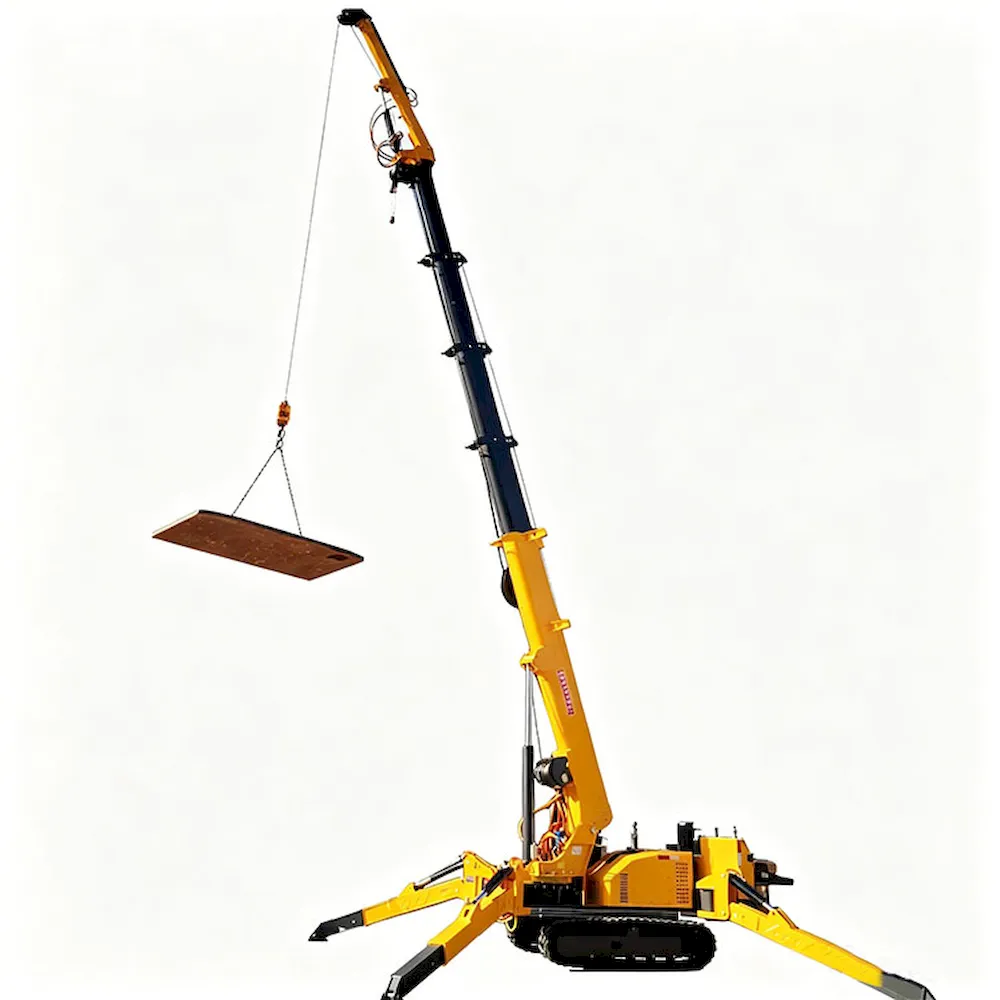 10-ton Tracked Spider Crane