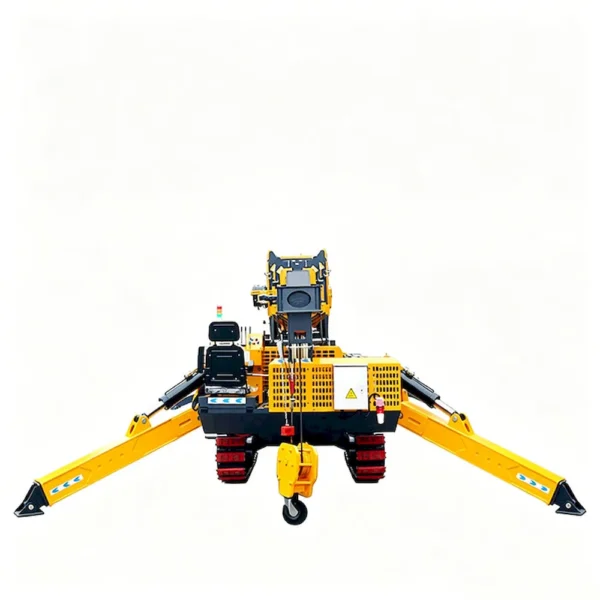 10-ton tracked spider crane
