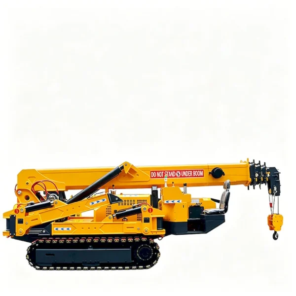 10-ton tracked spider crane