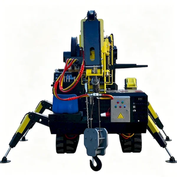 8-ton tracked spider crane