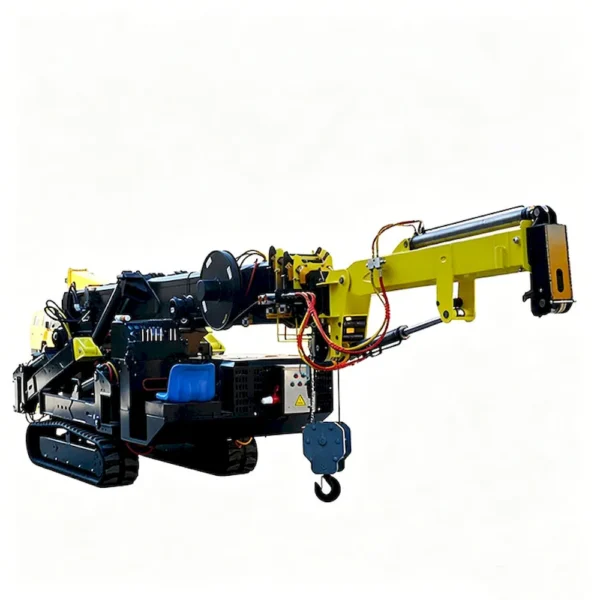 8-ton tracked spider crane