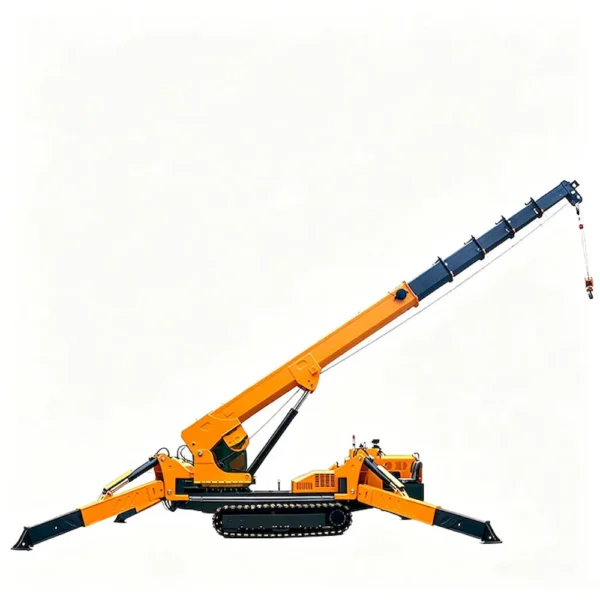 14-ton Tracked Spider Crane